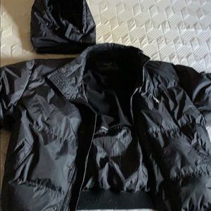 U.S. POLO ASSN. puffy jacket w/ detachable hood